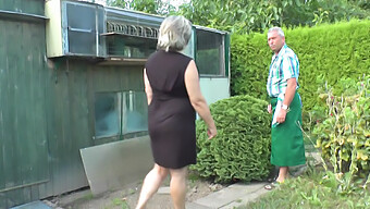 Outdoor Fun With A Retro Neighbor In This Compilation