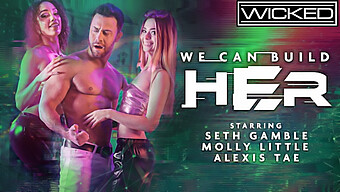 Alexis Tae E Molly Little Condividono Una Doppia Delizia Con Seth Vr