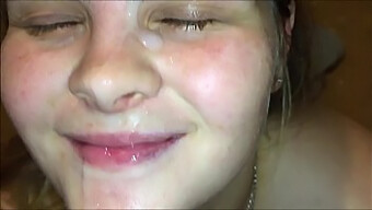 Corrida En Un Coño Apretado: ¡la Adolescente De 18+ Recibe Su Facial!