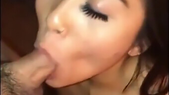 Blowjob Dan Pancutan Air Mani Kekasih Asia