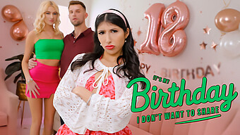 Penelope, The 18-Year-Old Teen, Craves A Wild Birthday Gift From Her Best Friend Skyler Storm