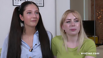 Adolescente Amatoare Germane Lana L Și Lana L Explorează Intimitatea Lesbiană