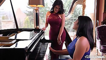 Kesha And Sheila Ortega, Two Latina Milfs With Big Natural Tits, Enjoy A Steamy Lesbian Session