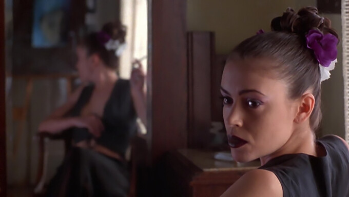 Alyssa Milano Stars In Poison Ivy 2: Lily, Scene 05 With Kissing And Alyssa'S Performance