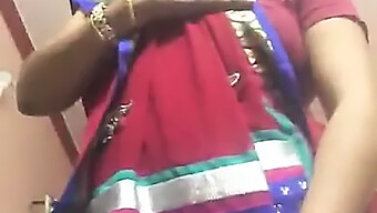 Desi Mature Lady'S Striptease Performance