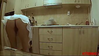 Hot Teen Stepsister Gets Fucked On The Kitchen Counter