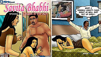 Savita Bhabhi Gets Caught In The Act