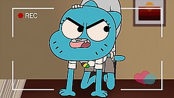 Nicole Wattersons Ensimmäistä Kertaa Animaatiopornossa - Amazing World Of Gumball