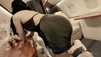 Private Jet Pleasure With Sexy Girls In Erotic Video