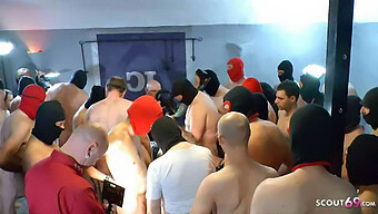 Group Sex And Cum In A German Orgy