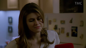 Alexandra Daddario'S Big Ass And Kissing In True Detective