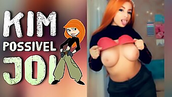 Kim Possible'S Big Natural Tits And Big Ass Get The Jerk Off Instruction - Cosplay Girl