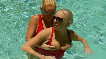 Mobile Sex With Britney Brooks In A Pool