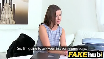 A Female Model Experiences Her First Taste Of Hot Agent Pussy In A Casting Interview