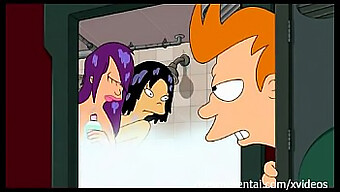 Amy And Leela'S Futurama Hentai Threesome