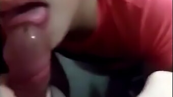 Hàng Xóm Của Tôi Cho Tôi Một Màn Blowjob Trong Phòng Tắm