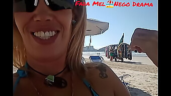 Public Display Of Bdsm And Fetish At Praia Da Enseada With Big Ass