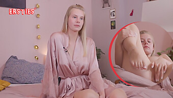 フットボールへの情熱とセクシーなランジェリーを愛するブロンドのジョリエンが、自己快楽とクリトリス擦りに耽る。