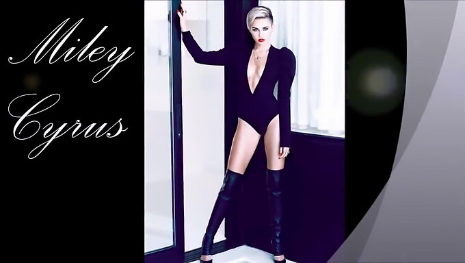 Miley Cyrus En Collants Se Fait Baiser Dans Le Cul