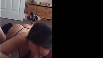 A New British Girl Gets Her Head Fucked By A White Guy